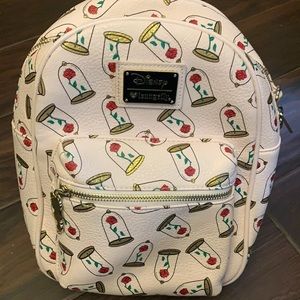 Disney Loungefly Enchanted Rose - Beauty and the Beast small backpack